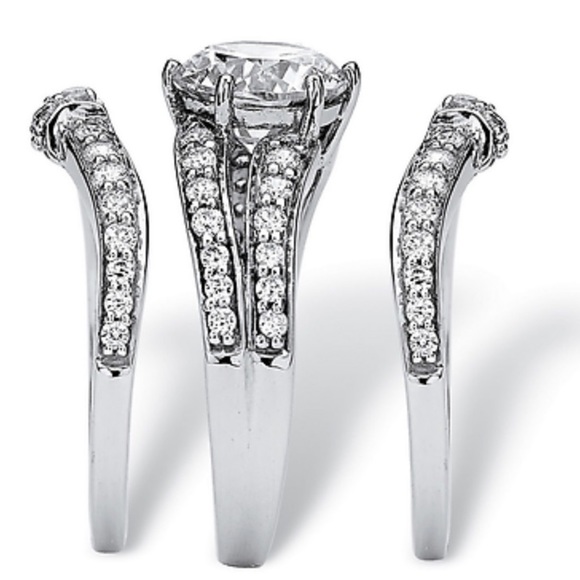 NEW Stamped 925 Silver 3 pcs set Rings - Picture 4 of 7